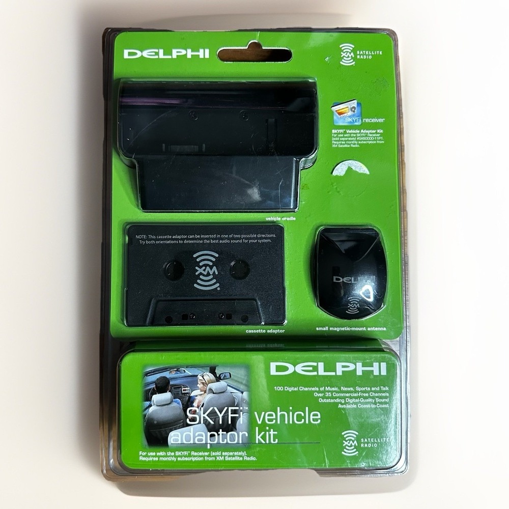 Delphi SKYFi Vehicle Adaptor Kit SA50002-11P1 2003 New Sealed Audio System